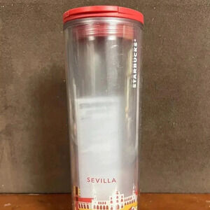 NEW Starbucks YAH You Are Here Series Cold Tumbler - SEVILLE Spain
